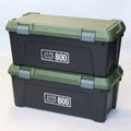 Plastic Stackable Heavy-Duty Storage Tote with Lid
