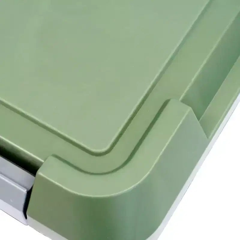 Plastic Stackable Heavy-Duty Storage Tote with Lid