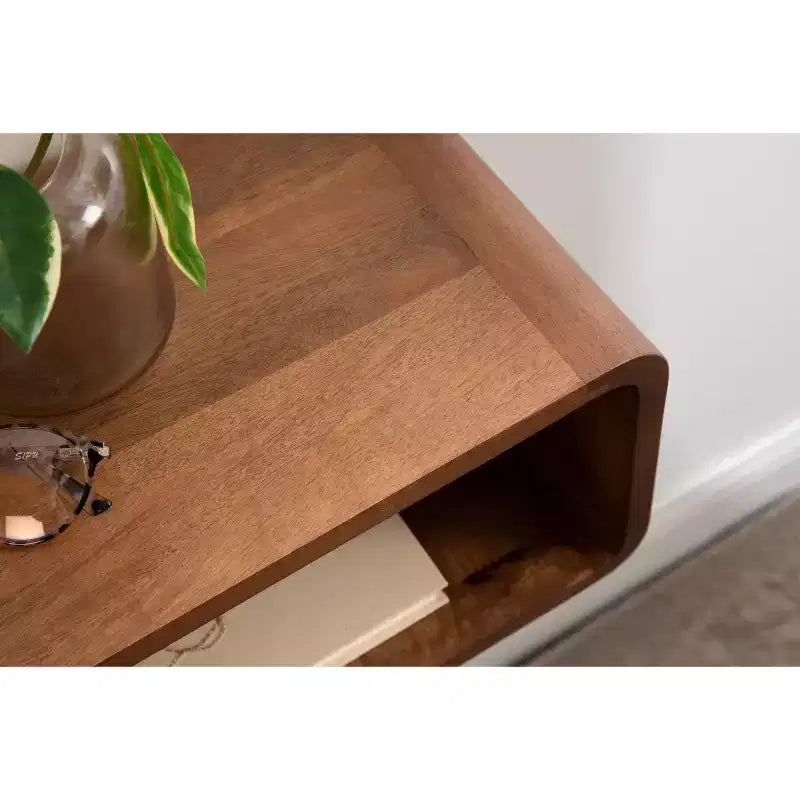 Wood Floating Wall Shelf 18"x10"x8"