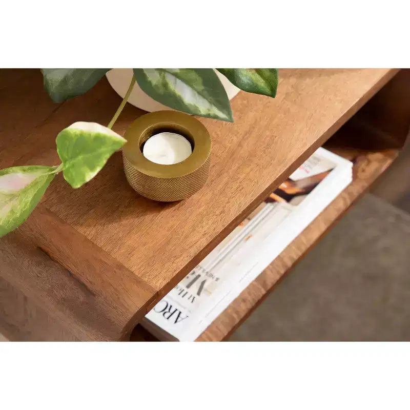 Wood Floating Wall Shelf 18"x10"x8"