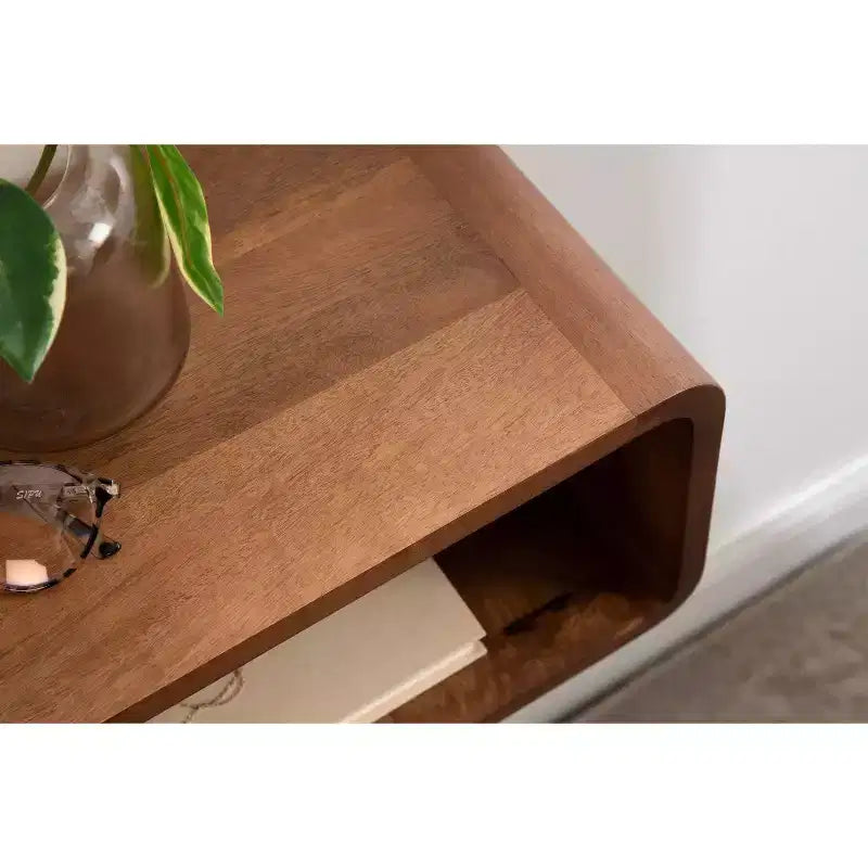Wood Floating Wall Shelf 18"x10"x8"