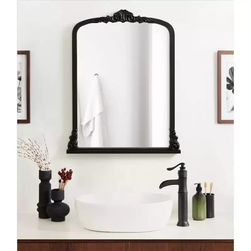 MDF Arch Wall Mirror 28"x35"