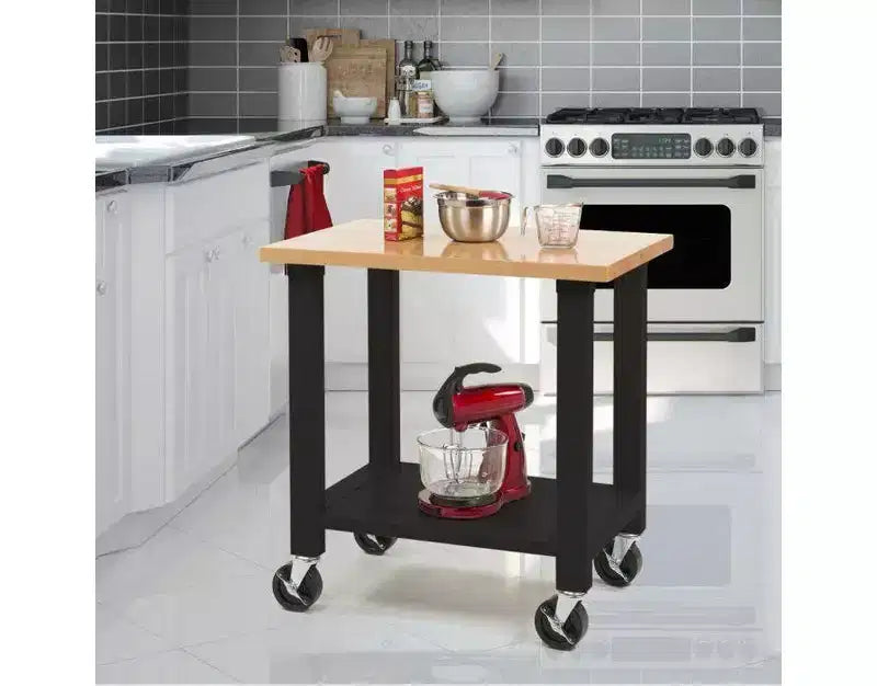 Steel Heavy-Duty Rolling Workstation 36"