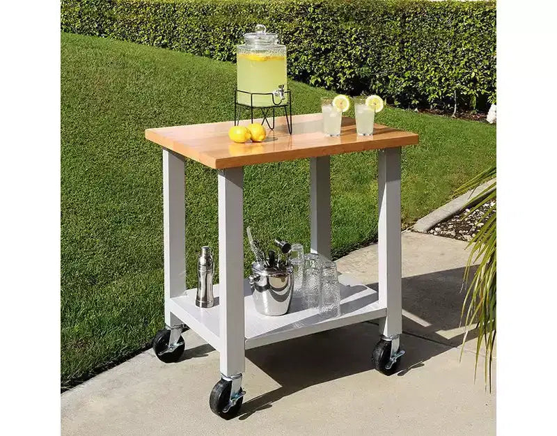 Steel Heavy-Duty Rolling Workstation 36"