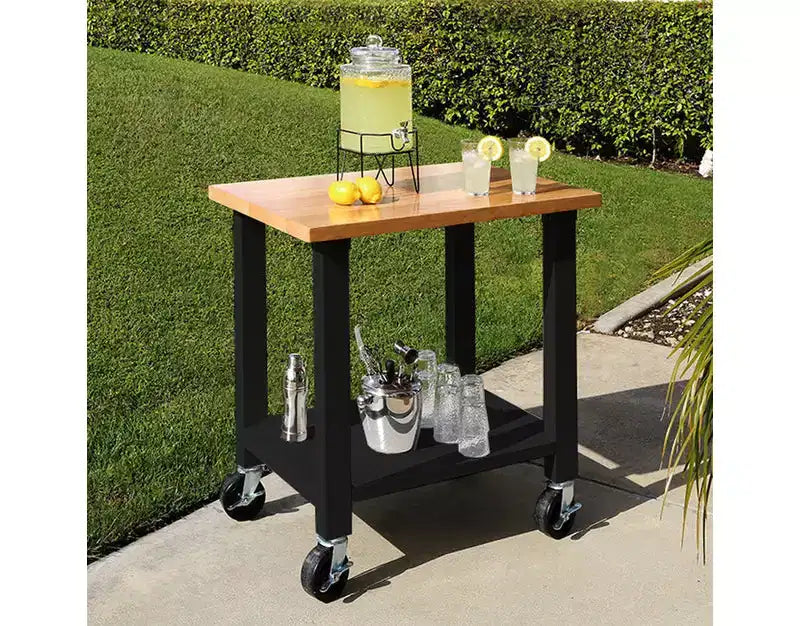 Steel Heavy-Duty Rolling Workstation 36"
