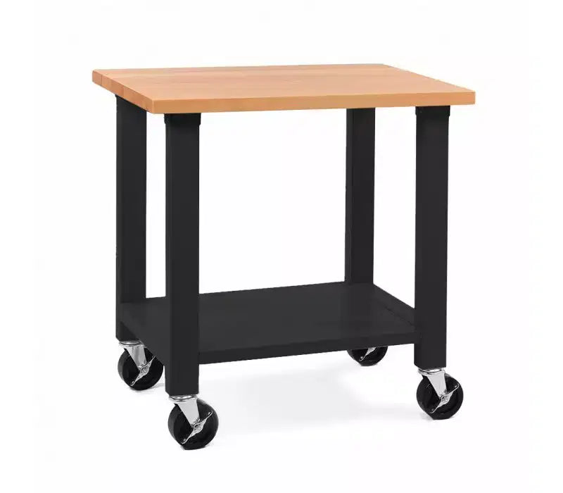 Steel Heavy-Duty Rolling Workstation 36"