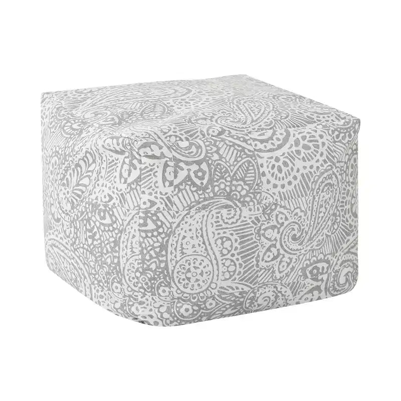 Velvet Square Pouf 24"