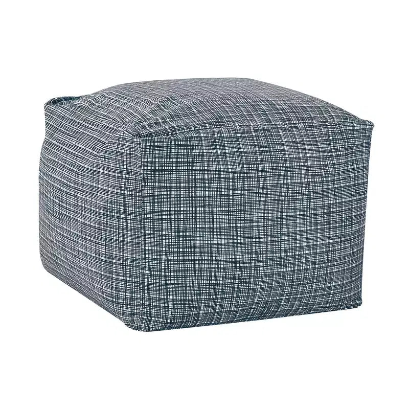 Velvet Square Pouf 24"