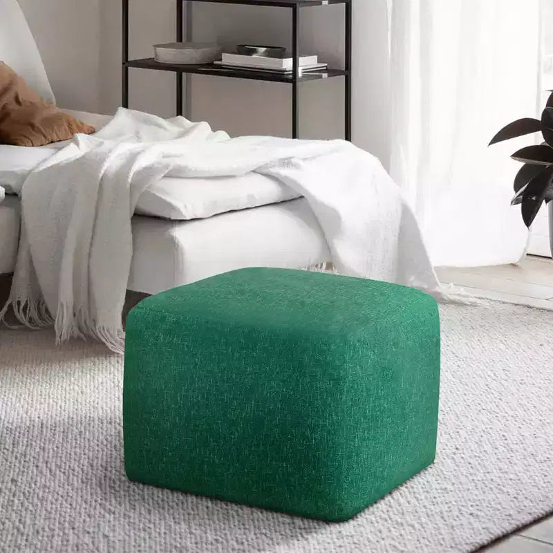 Velvet Square Pouf 24"