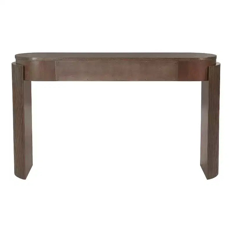 Wood Console Table 55.1''