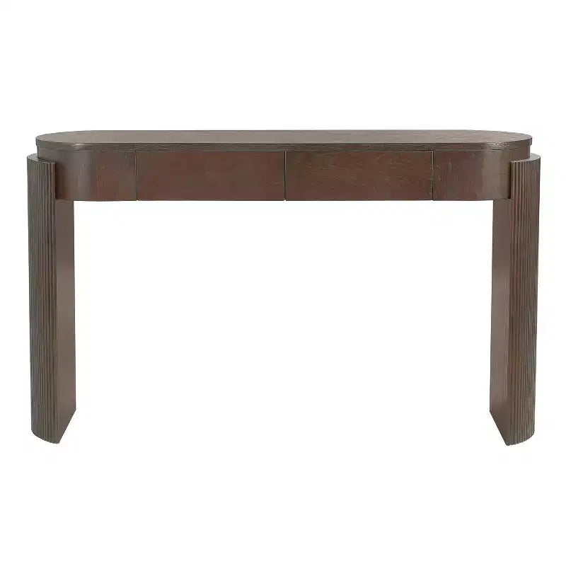 Wood Console Table 55.1''