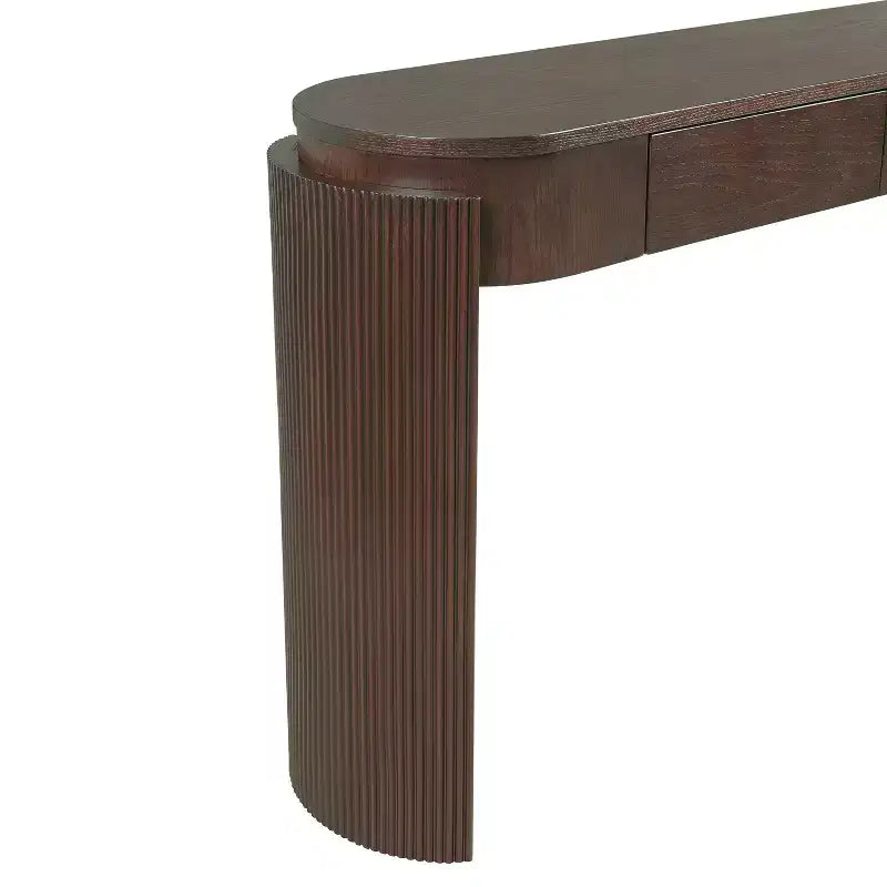 Wood Console Table 55.1''