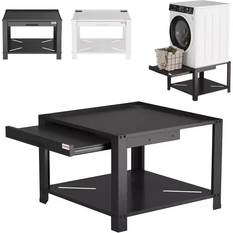 Carbon Steel Laundry Pedestal 29''W × 29''D × 20''H