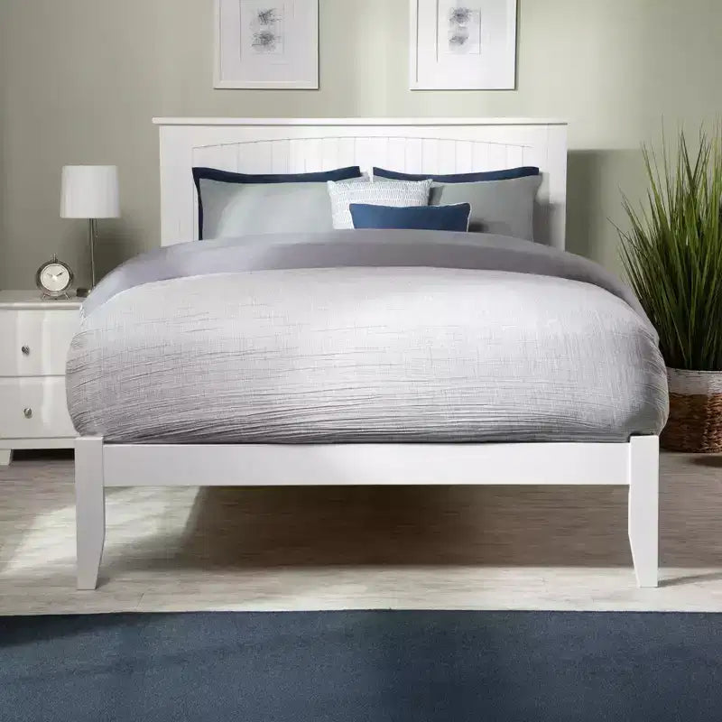 Solid Wood Freestanding Platform Bed Frame