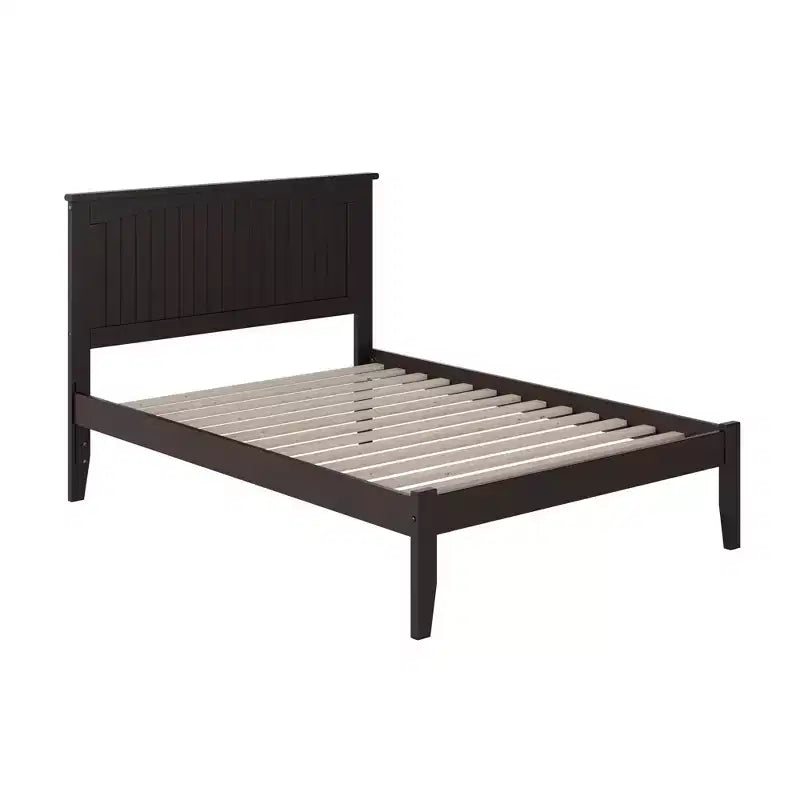 Solid Wood Freestanding Platform Bed Frame