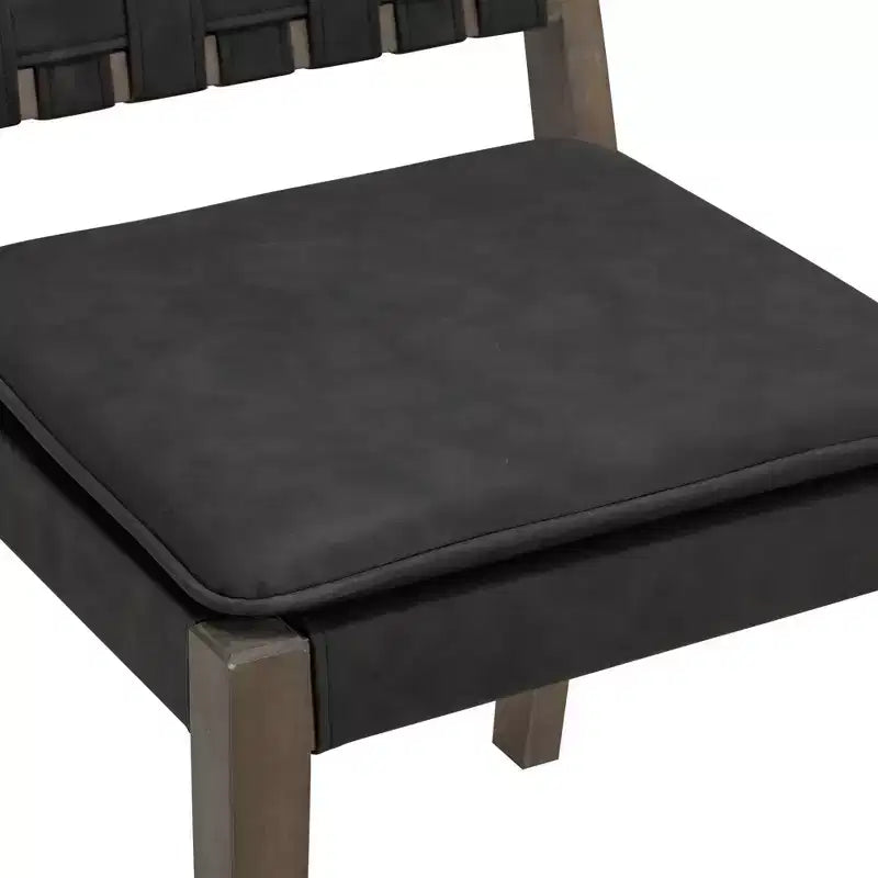 Faux Leather Upholstered Dining Chair