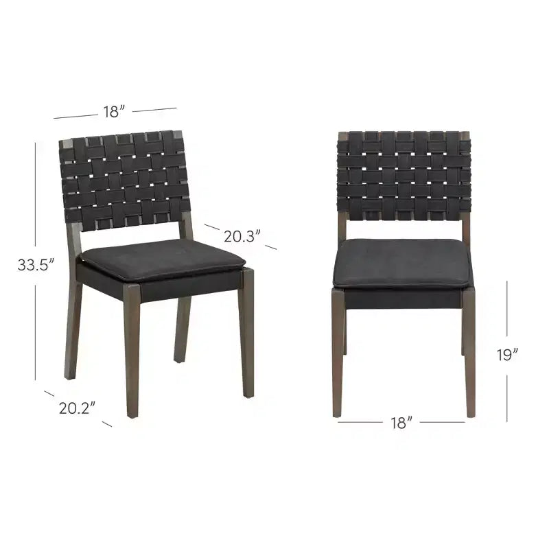 Faux Leather Upholstered Dining Chair