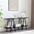 Metal & MDF Console Table 47.24"