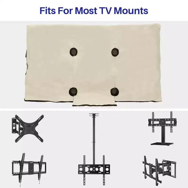 Oxford Fabric Outdoor TV Cover 50"-55"