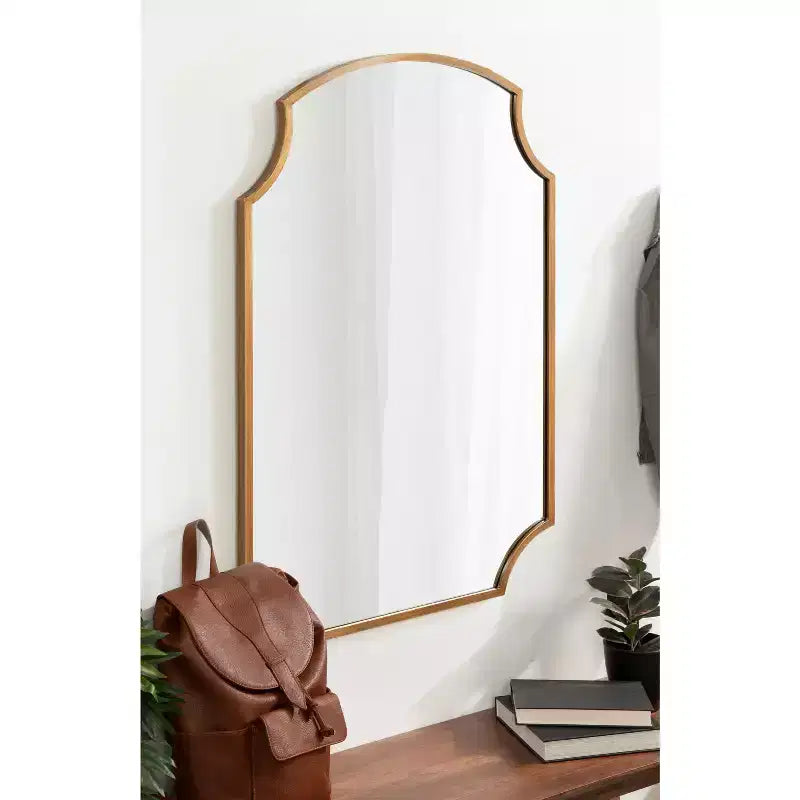 Metal Framed Wall Mirror 20"x30"