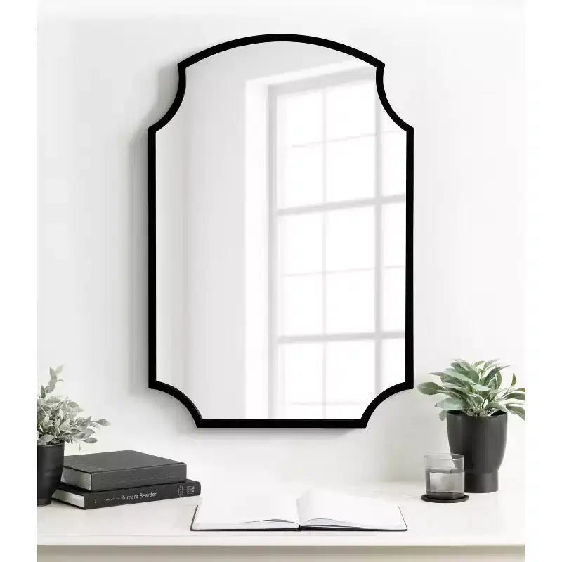 Metal Framed Wall Mirror 20"x30"