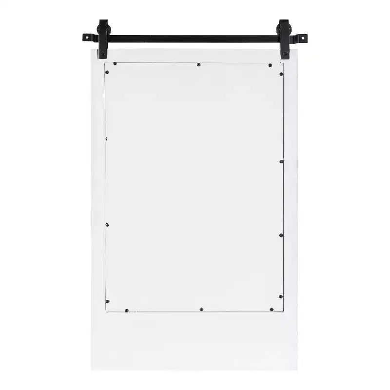 Metal Framed Functional Wall Mirror 18"x28"