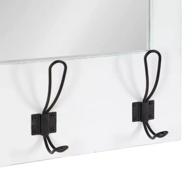 Metal Framed Functional Wall Mirror 18"x28"