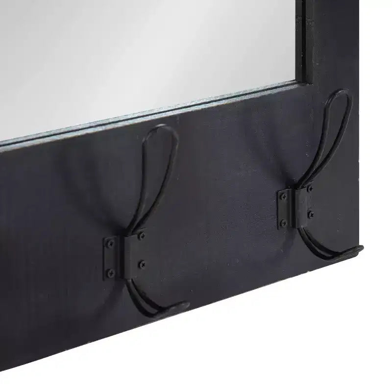 Metal Framed Functional Wall Mirror 18"x28"