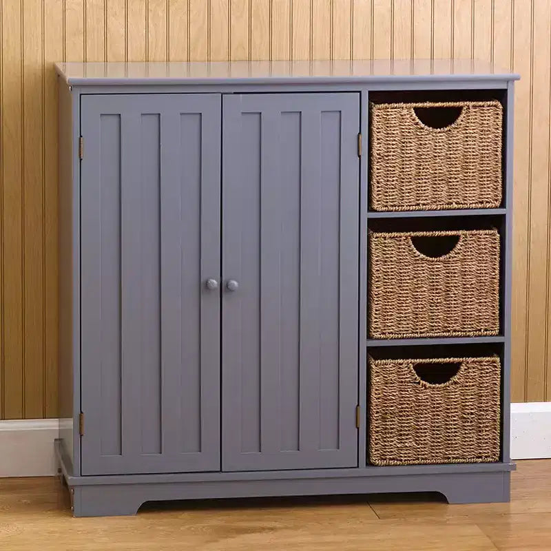 Beadboard Buffet Cabinet - Sideboard with Storage