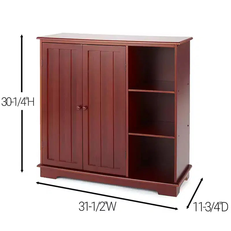 Beadboard Buffet Cabinet - Sideboard with Storage