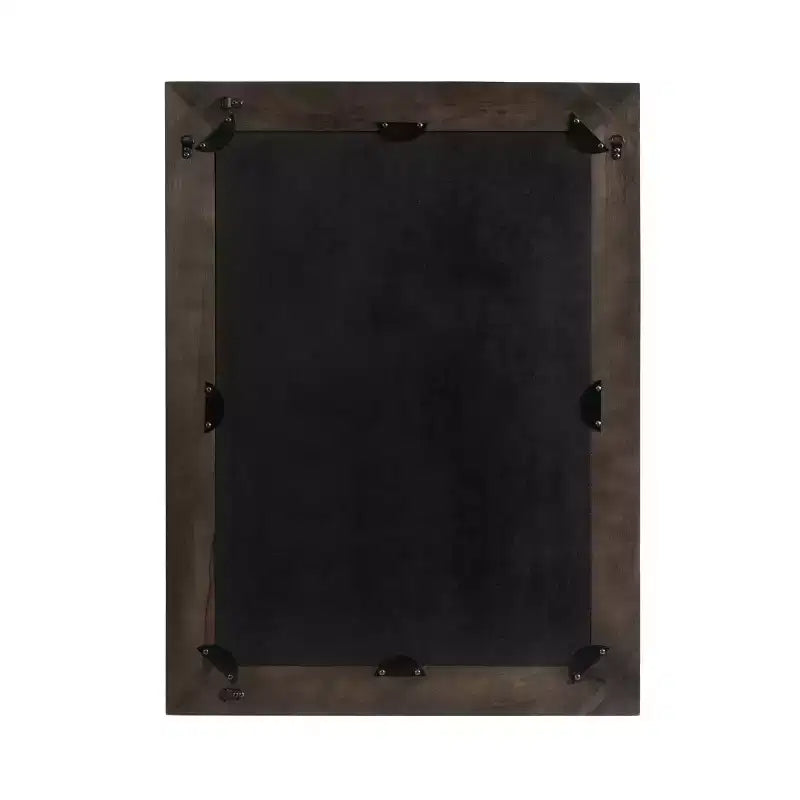 24x32 Natesa Carved Wood Mirror