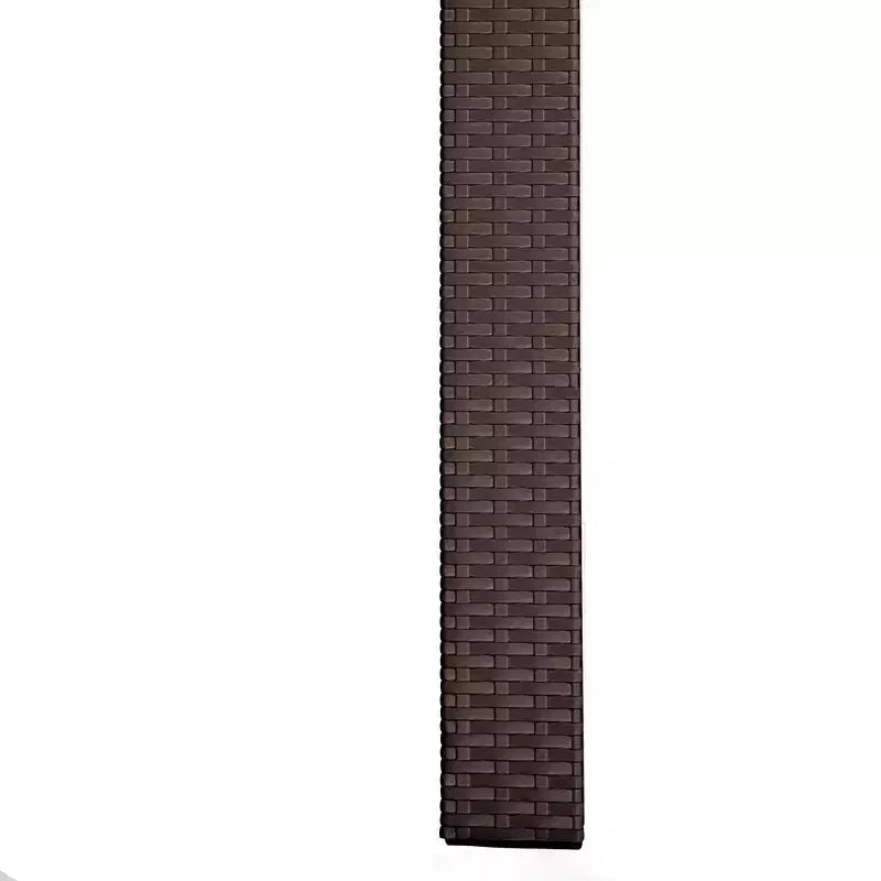 Woven Resin Square Outdoor Dining Table 31"