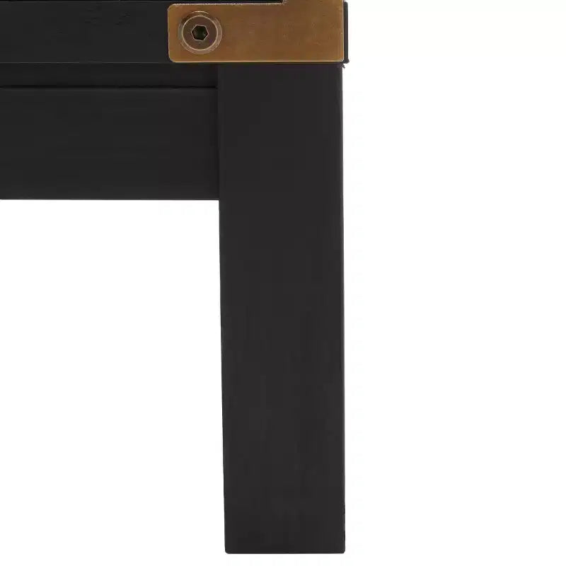 Wood & Metal 2-Door Media Stand