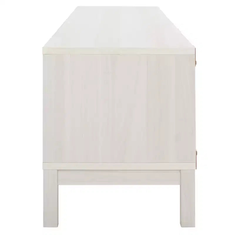 Wood & Metal 2-Door Media Stand