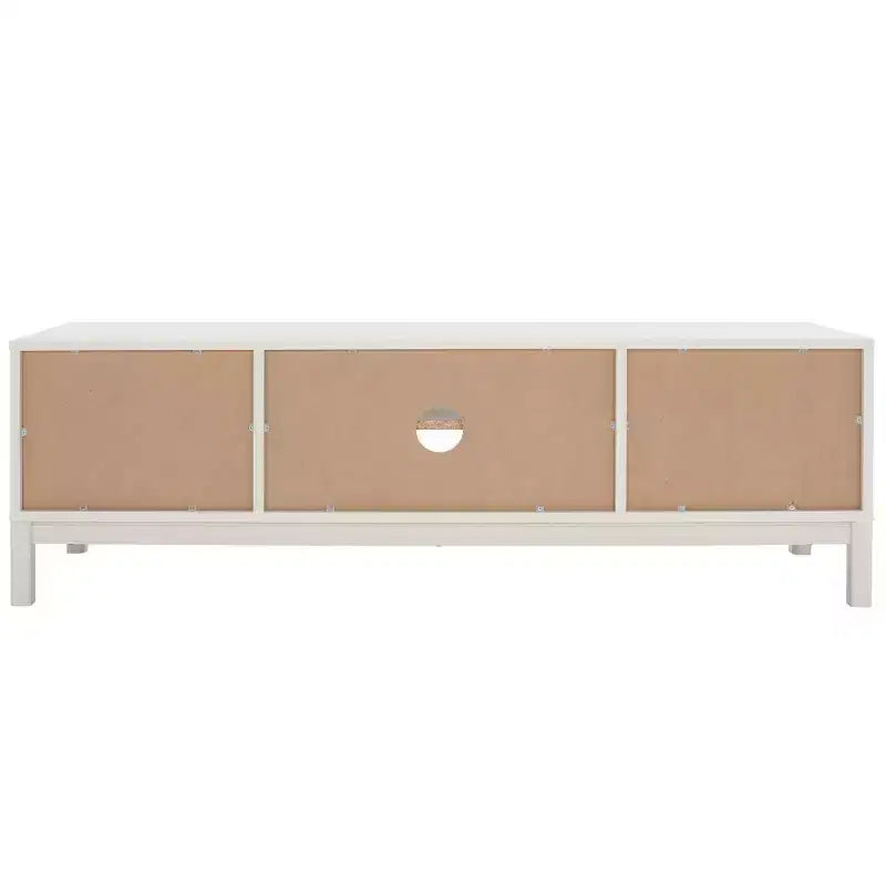 Wood & Metal 2-Door Media Stand