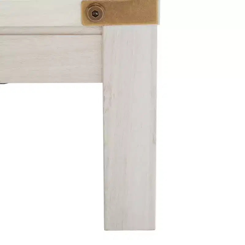 Wood & Metal 2-Door Media Stand