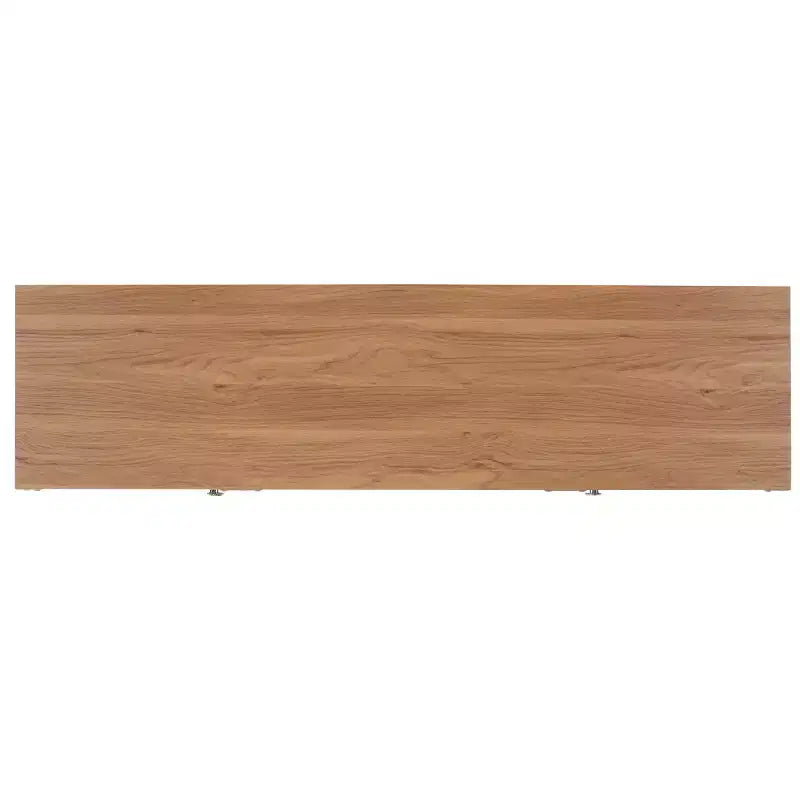 Wood & Metal 2-Door Media Stand