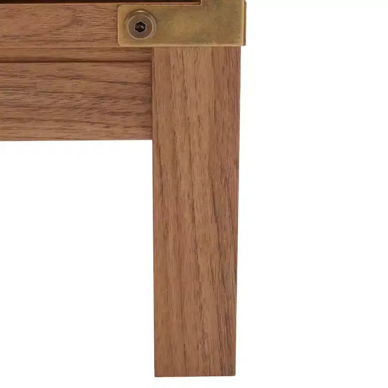 Wood & Metal 2-Door Media Stand