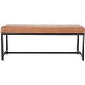 Chase Faux Leather Bench - BCH6204 - Safavieh