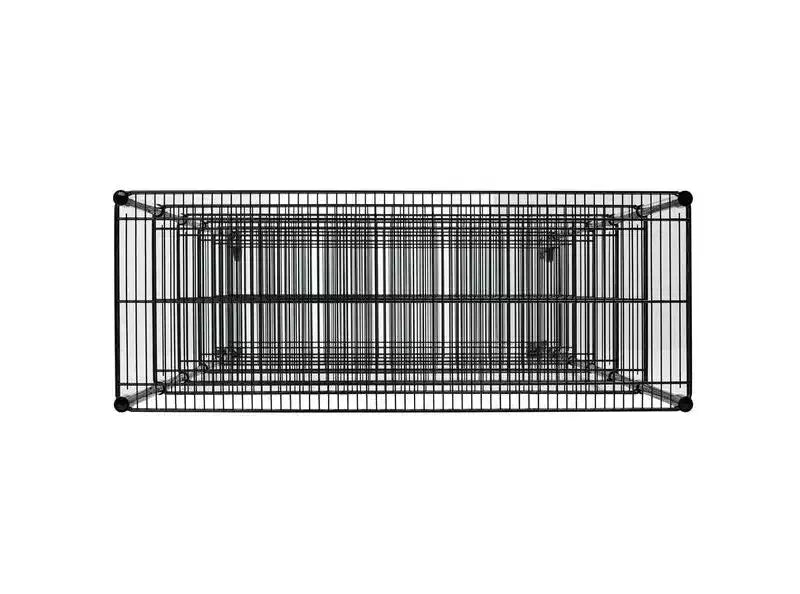 Steel 6-Tier Storage Shelf 47.6'' x 18'' x 75''