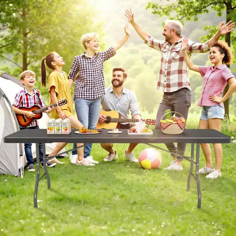 HDPE & Steel Folding Table 5 Foot