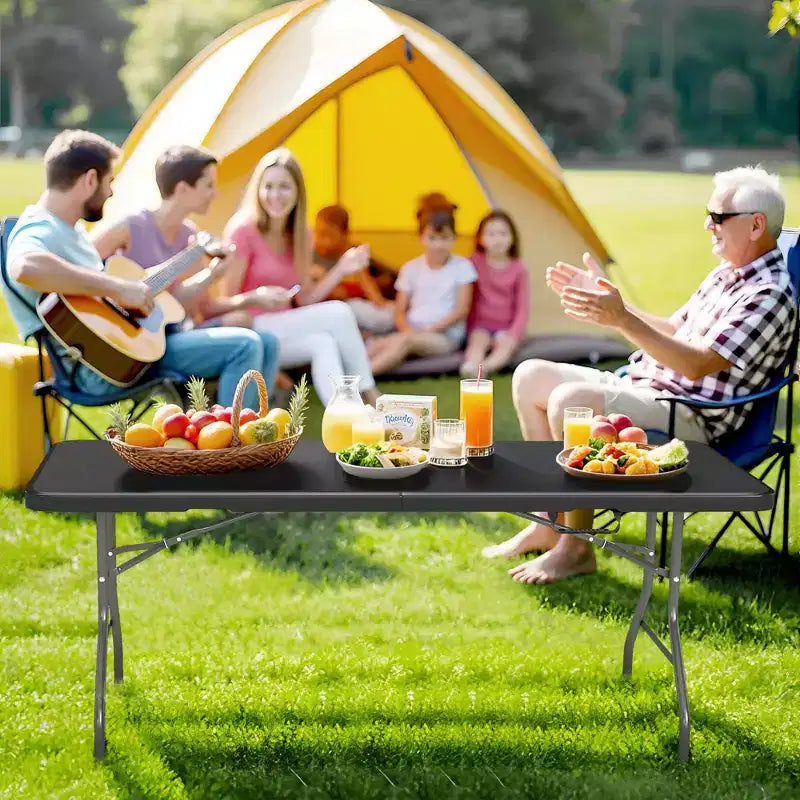 HDPE & Steel Folding Table 5 Foot