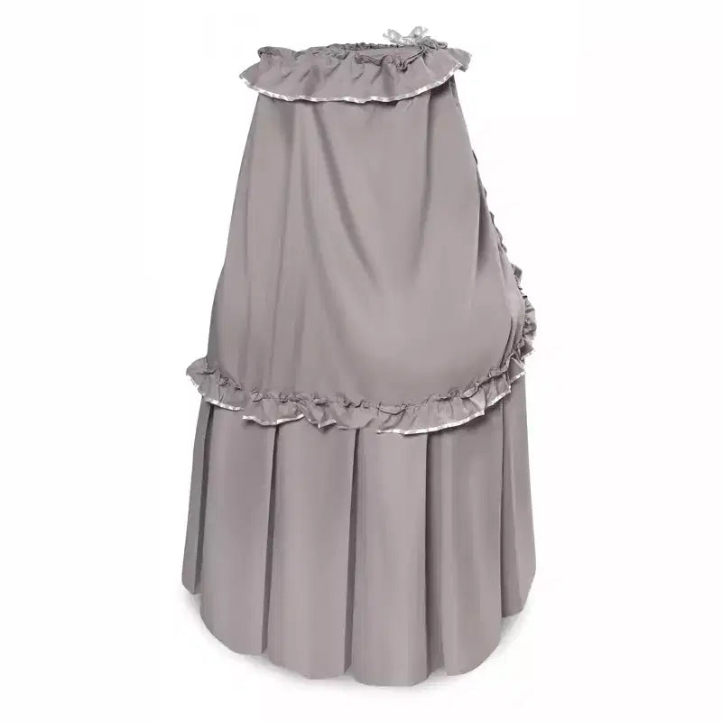 Round Baby Bassinet with Canopy